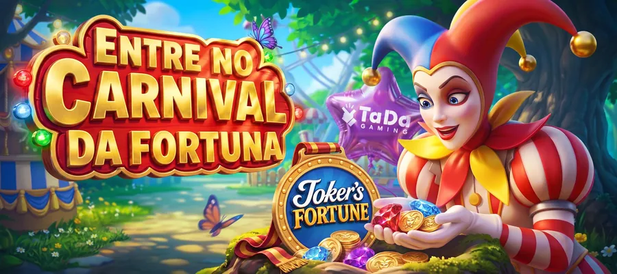 Banner do jogo Joker’s Fortune, da TaDa Gaming, no catálogo da TopX